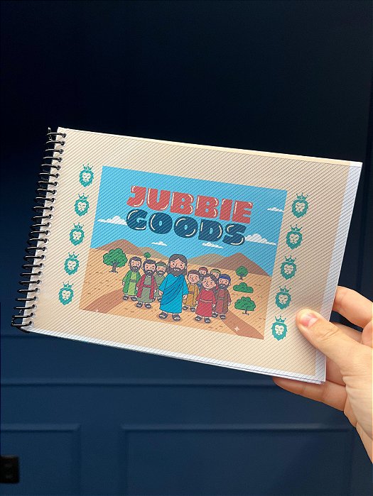 JUBBIE GOODS – Livro de Colorir Bíblico