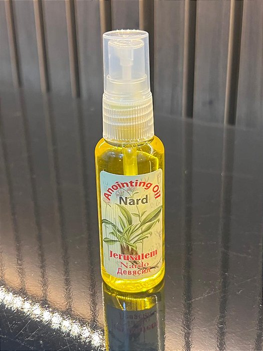 Óleo Perfume De Unção Nardo - Importado De Israel - 60ml