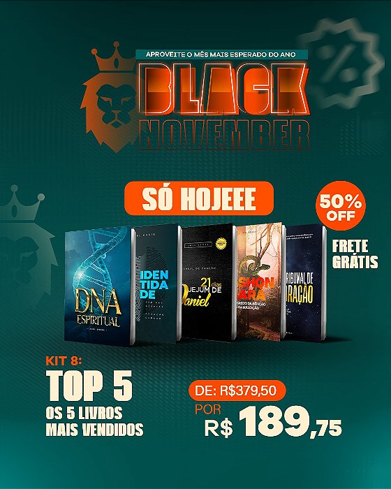 TOP 5 Edição Relâmpago (50% OFF Só Hoje)