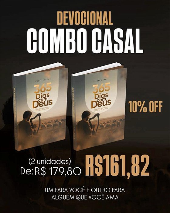 365 Dias com Deus - CASAL (2 Unidades)