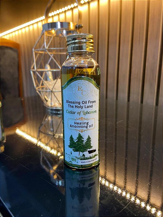 Óleo direto da Terra Santa "Cedro do Líbano" 100ml | Israel