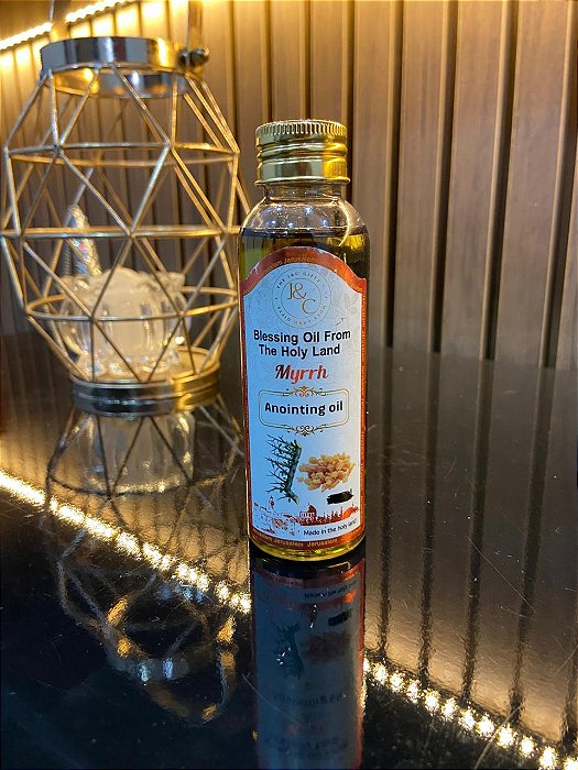 Óleo direto da Terra Santa "Mirra" 100ml | Israel