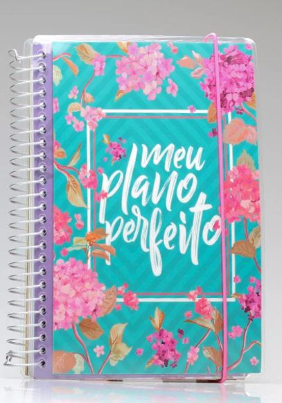 Meu Plano Perfeito | Capa Flores | Planner