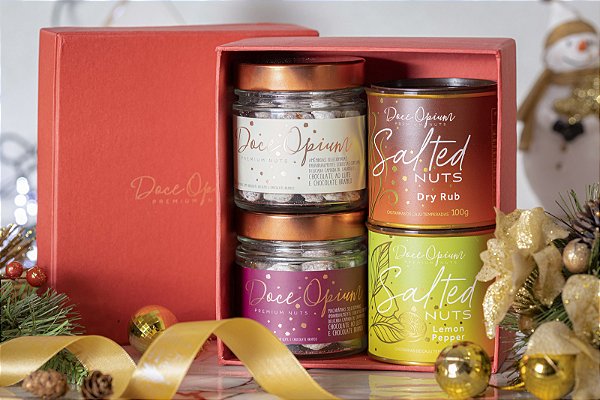 Kit Especial - Nuts Caramelizadas e Temperadas.