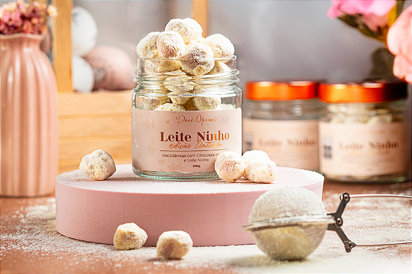 Edição Limitada Pascoa - Macadamias com Leite Ninho 100g