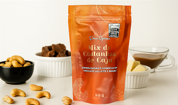 Mix de Castanhas de Caju - 80g