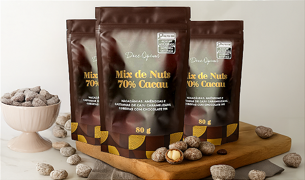 Trio Opium - 70% cacau