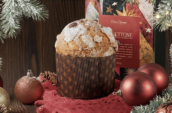 PRÉ-VENDA entrega a partir de 05/11 - Panettone com Gotas de Chocolate e Nuts - Somente SP