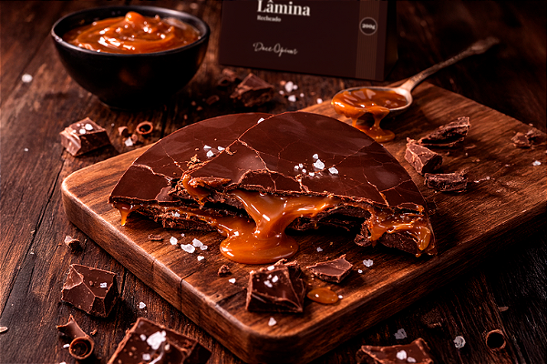 Ovo Lâmina Recheado - Caramelo Salgado 60g