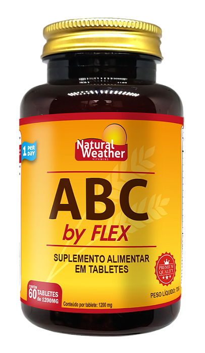 Abc By Flex Natural Weather - 60 Comprimidos