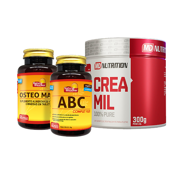 Kit Movimento e Manutenção – Nutrição Diária, Ossos e Energia | Linha Atividade Física Leve