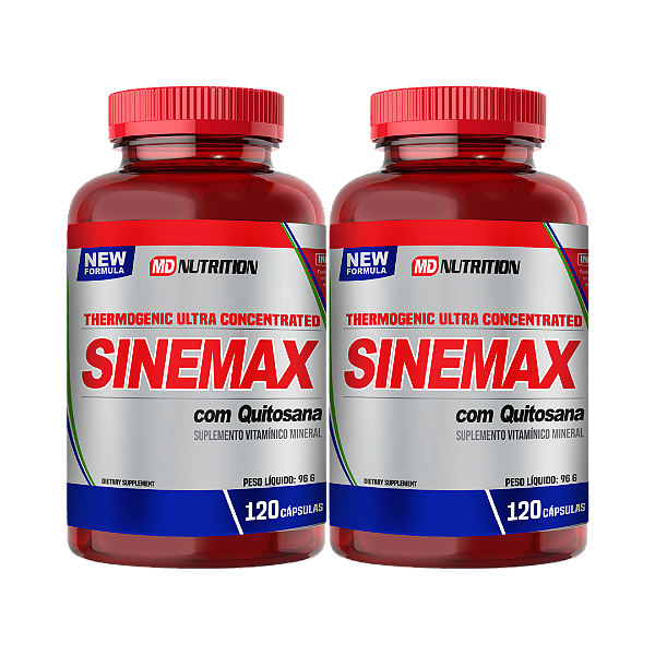 Sinemax MD Nutrition – Kit com 2 Unidades | Suporte Metabólico e Termogênese