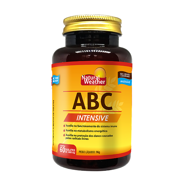 ABC Intensive Polivitamínico Intensivo - 60 Comprimidos | Natural Weather
