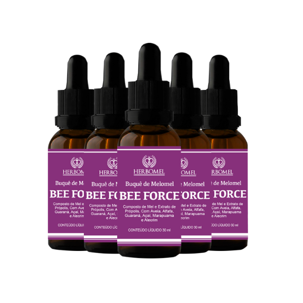 Kit 05 Melomel Bee Force Equilibrium 30mL HerboMel Natural
