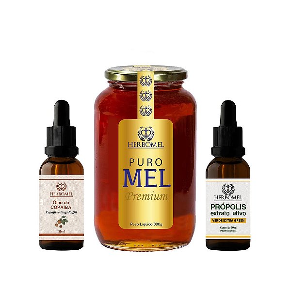 Kit Xô Tosse HerboMel Natural