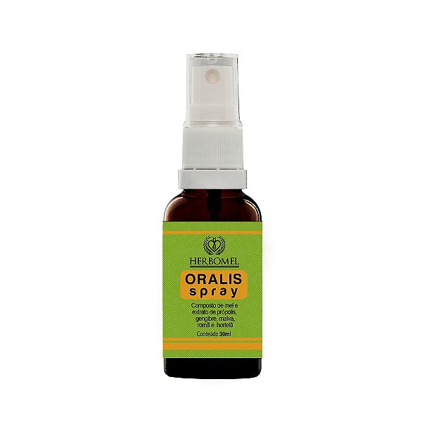 Oralis Spray de Própolis 30ml HerboMel Natural