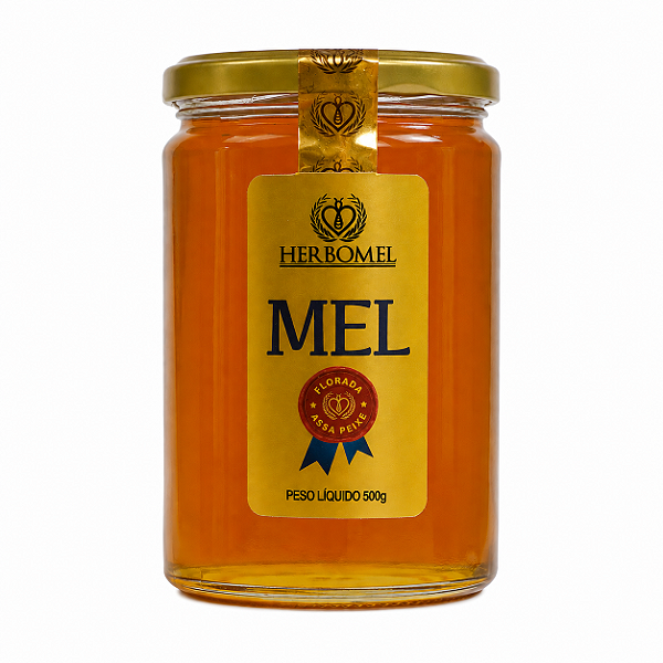Mel Puro de Abelhas Premium 500g Assa-peixe HerboMel Natural
