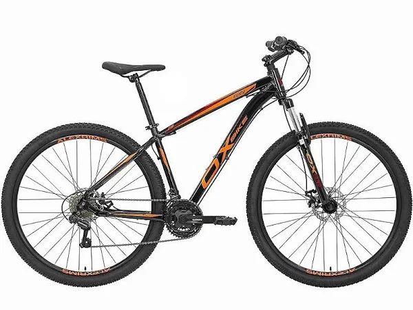 BICICLETA ARO 29 OX GLIDE 21V PTO/LAR/VERM 17