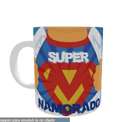 Caneca Super Namorado - Caneca Dia dos Namorados