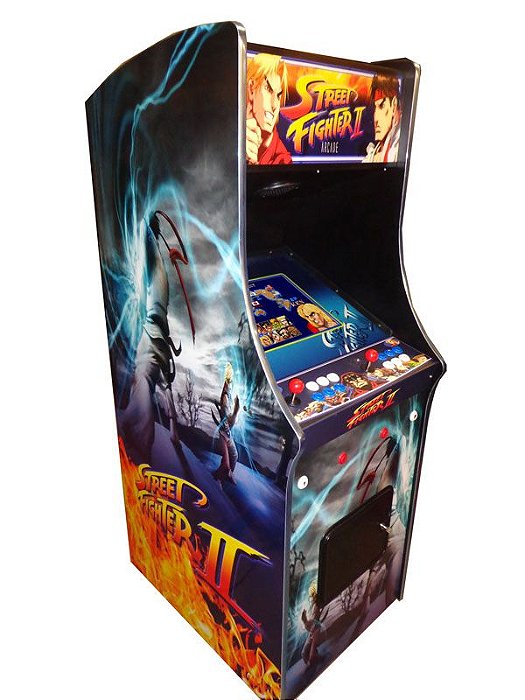 Comprar Arcade Fliperama Street Fighter 2 Arcade Store