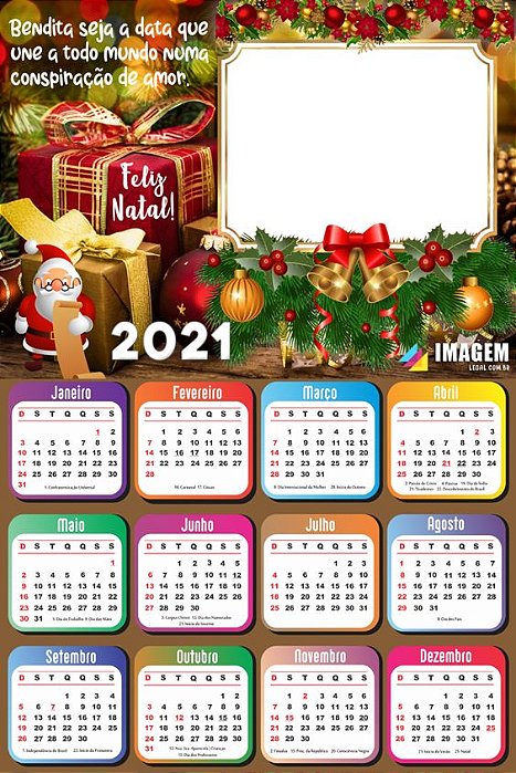 CALENDÁRIO 2024 A4