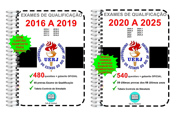 Uerj Provas 2016 A 2025 Gabarito Oficial