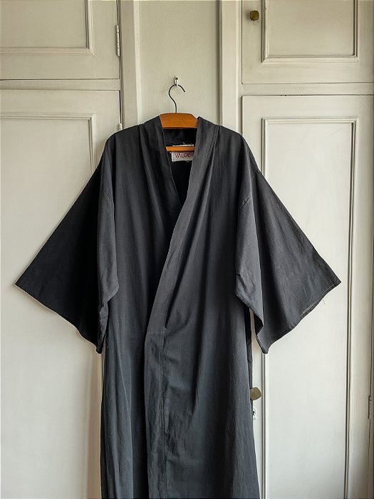 kimono clássico em cambraia
