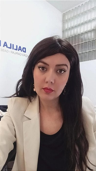 PRÓTESE CAPILAR MARTA DE CABELO HUMANO PARA TOPO DE CABEÇA