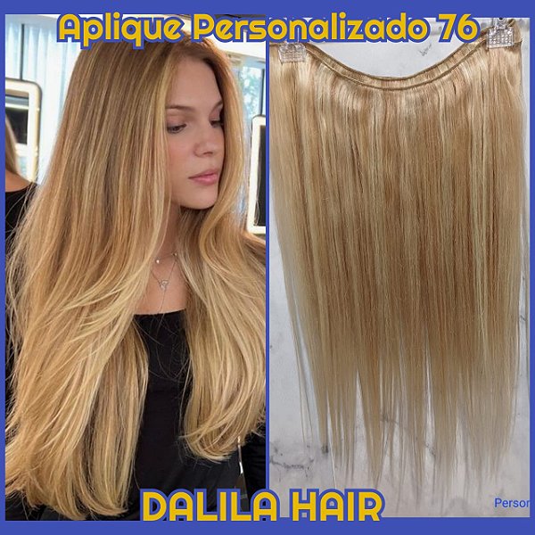 CABELO HUMANO TECIDO PERSONALIZADO 76