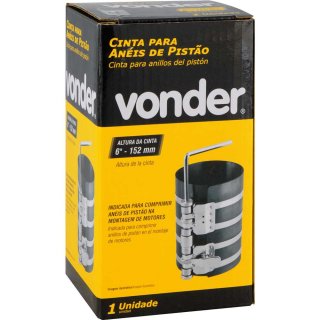CINTA COMPRESSORA ANEL PISTAO 6" VONDER 1832