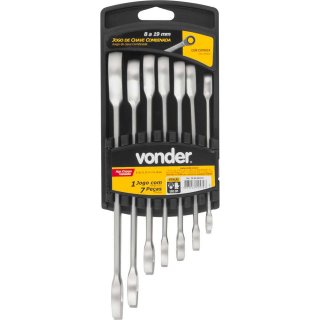 JG CH COMB CATRACA 8A19 VONDER 7PCS