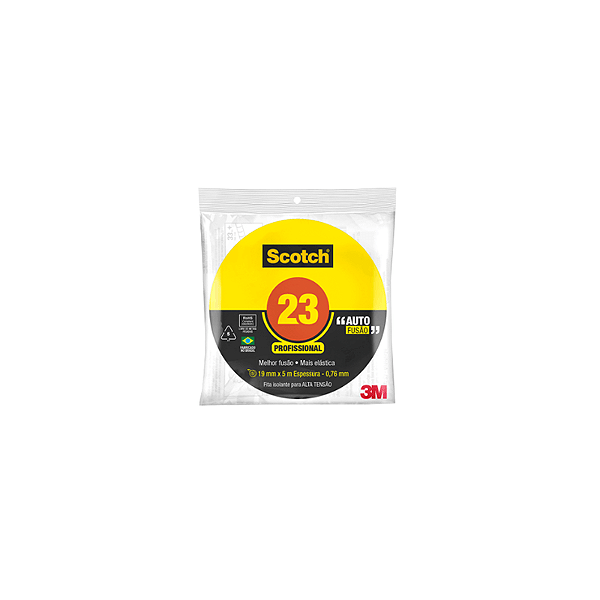 FITA ISOLANTE 5MX19MM 23BR AUTOFUSAO 3M