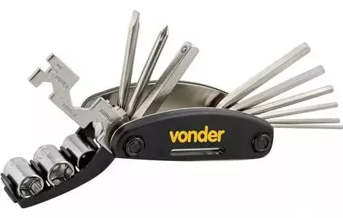 KIT FERRAMENTAS BICICLETA VONDER