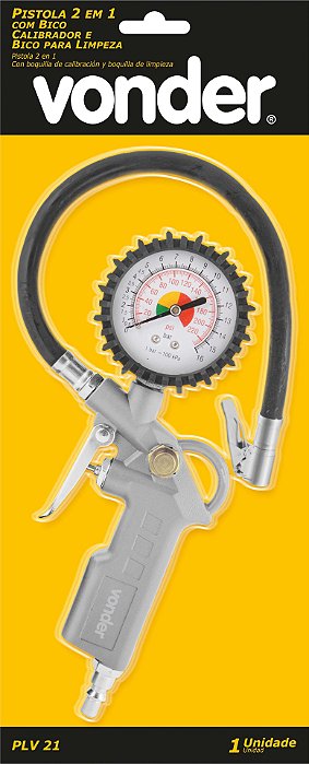 CALIBRADOR E INFLADOR PLV21 VONDER