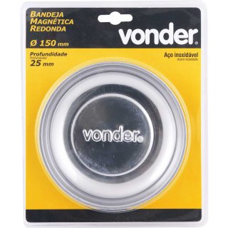 BANDEJA MAGNETICA REDONDA 150MM VONDER