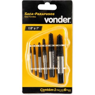 JG EXTRATOR PF 1/8 A 1" 6PCS VONDER