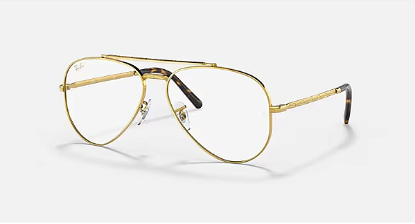 Armação de Óculos de Grau Ray-Ban Unissex RB 3625-V NEW AVIATOR 3086 58-14 135