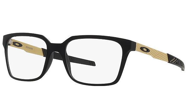 Armação de Óculos de Grau Oakley Unissex 136 OX8054-0455 55-18 SATIN BLACK