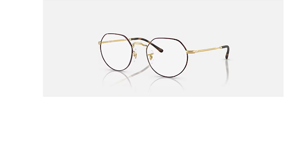 Armação de Óculos de Grau Ray Ban Unissex RX6465 JACK 3188 51-20 140