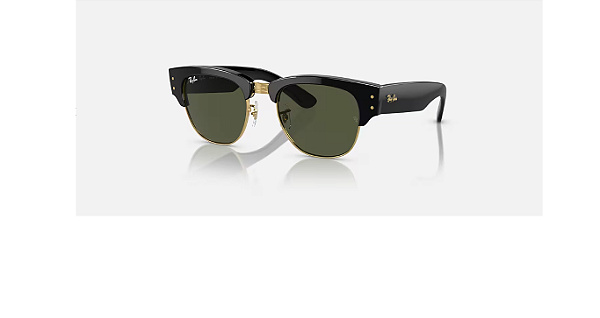 Óculos Solar Ray Ban Unissex RB 0316-S MEGA CLUBMASTER 901/31 53-21 145 3N