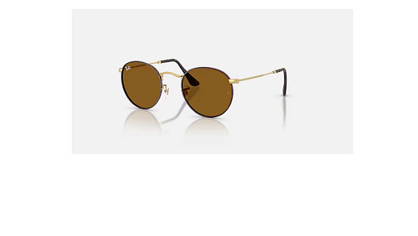 Óculos Solar Ray Ban Unissex RB 3447 ROUND METAL 9275/33 53-21 145