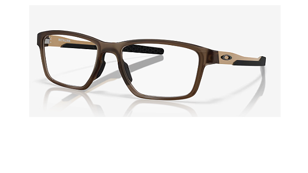 Armação de Óculos de Grau Oakley Unissex 136 OX 8153-1855 55-17 MATTE GREY INK METALINK