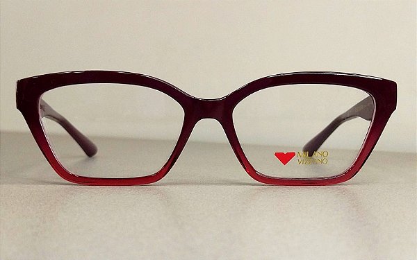 Armação de Óculos de Grau Milano Vizzano Feminino OURO 263/RX AV123 54-17 142