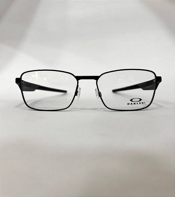 Armação de Óculos de Grau Oakley Unissex 140 OX3140-0256 SATIN LIGHT STEEL 56-18
