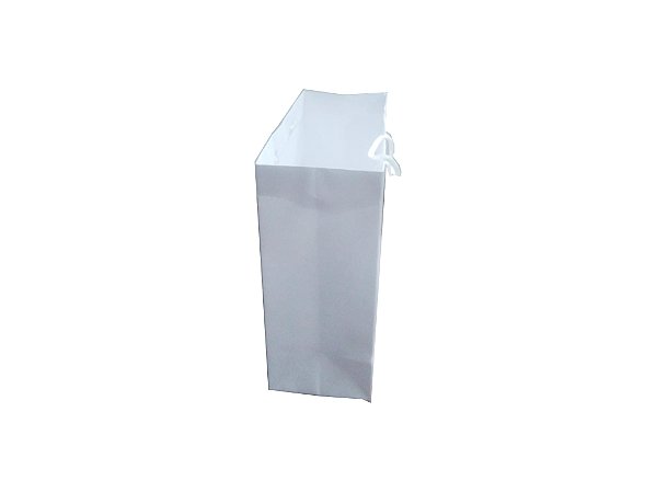 Sacolas de papel brancas 135g 40x12x28cm - Pct c/50