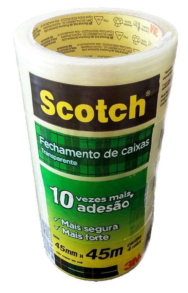 Fita Adesiva Transp Scotch 45mmx45m - Pct c/32