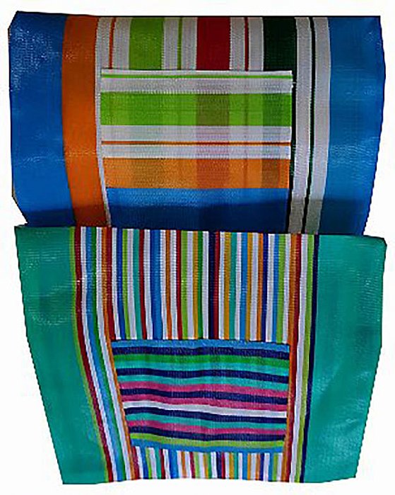 Sacola de polietileno para mercado 37x45x22cm - Pct c/4