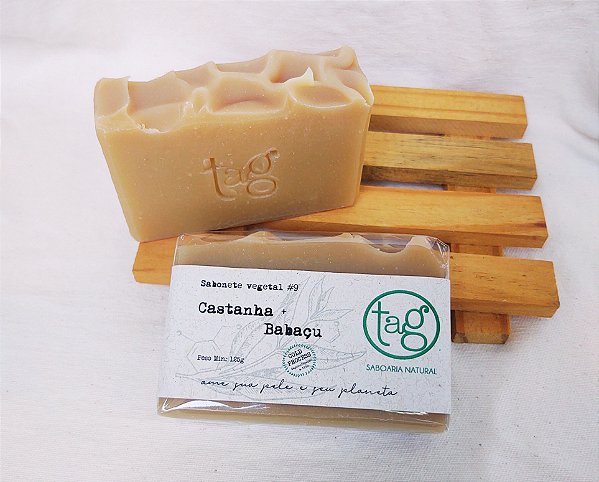 Sabonete #9 Castanha + Babaçu