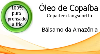 Óleo de Copaíba 30mls