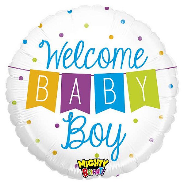 Welcome Baby Boy - 01 unidade -  Ean :030625143455